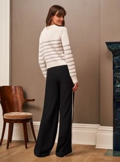 LLC21123_CREAM/GREY Mini Marin Sweater 12 LLC21123_CREAM/GREY Mini Marin Sweater