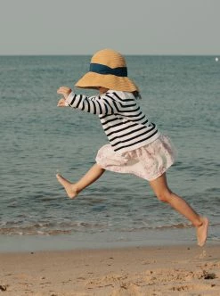 LLK21001_CREAM/NAVY Marini Sweater Knitwear