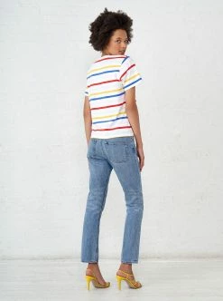 LLC21110_WHITE/RBW Seberg Tee Tees