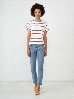 LLC21110_WHITE/RBW Seberg Tee Tees