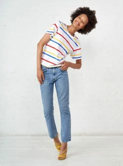 LLC21110_WHITE/RBW Seberg Tee Tees