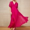 LLC13242_HOT PINK Constance Dress Dresses