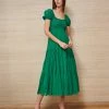 LLC13392_KELLY GREEN Valentina Dress