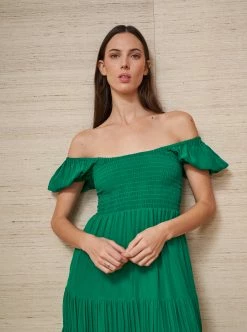 LLC13392_KELLY GREEN Valentina Dress