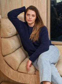 LLC21213_NAVY Toujours Sweater Monogram