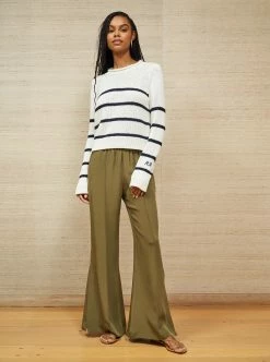 LLC21618_NAVY/CREAM Mini Marina Sweater