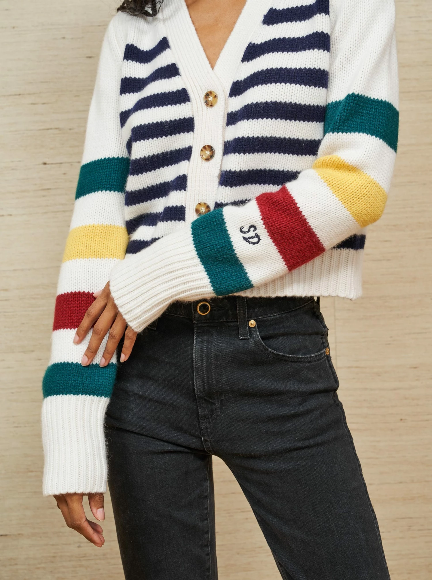 LLC21243_BLACK/TAN Monogram Mini Marin Cardigan 14 LLC21243_BLACK/TAN Monogram Mini Marin Cardigan