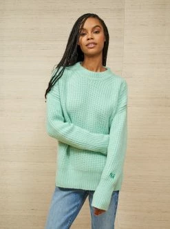 LLC21213_CREAM Monogram Toujours Sweater