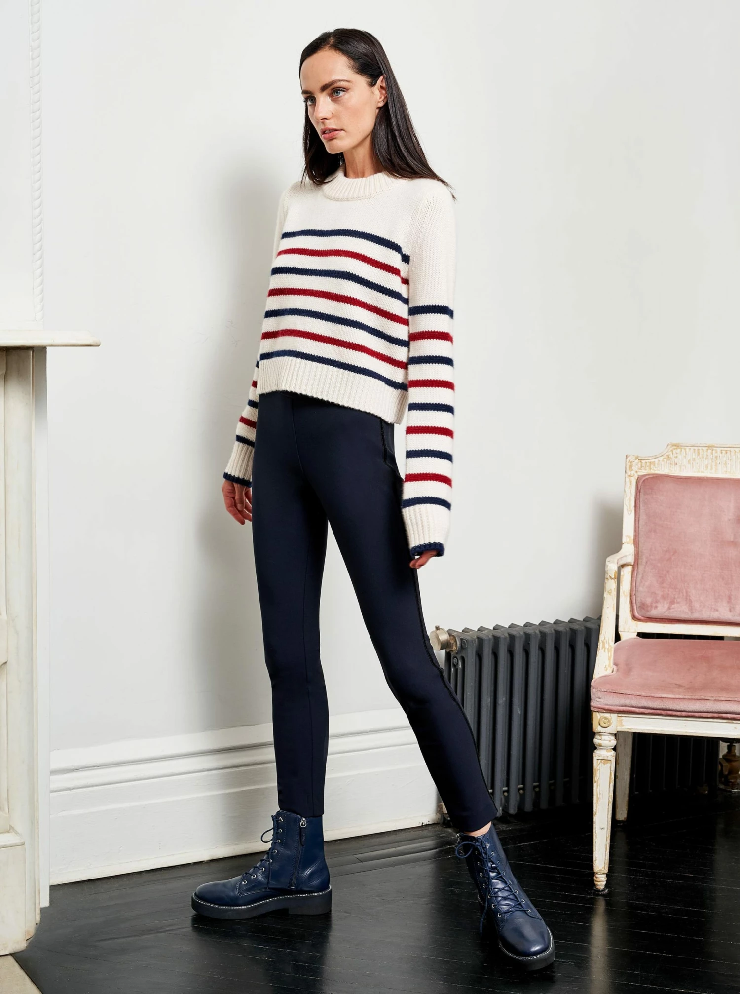 LLC21123_CREAM/NAVY/ BURGUNDY Mini Marin Sweater 6 LLC21123_CREAM/NAVY/ BURGUNDY Mini Marin Sweater