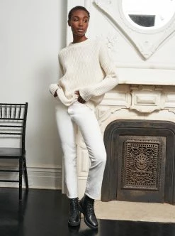 LLC21213_CREAM Monogram Toujours Sweater