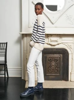 LLC21490_CREAM/NAVY Monogram Marin Sweater