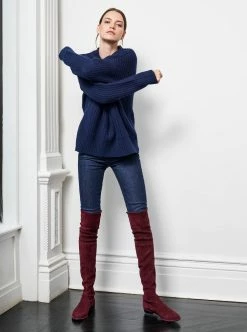 LLC21213_NAVY Toujours Sweater Monogram