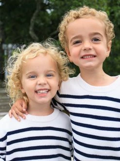 LLK21001_CREAM/NAVY Marini Sweater Knitwear 19 LLK21001_CREAM/NAVY Marini Sweater Knitwear