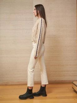 LLC21662_OAT/NAVY Ayacucho Sweater Knitwear