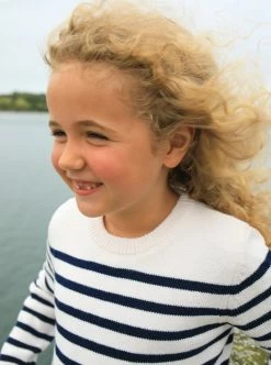 LLK21001_CREAM/NAVY Marini Sweater Knitwear 20 LLK21001_CREAM/NAVY Marini Sweater Knitwear