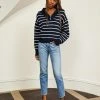 LLC21483_NAVY/CREAM Bastien Sweater 1 LLC21483_NAVY/CREAM Bastien Sweater