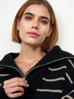 LLC21483_BLACK/TAN Bastien Sweater Monogram 16 LLC21483_BLACK/TAN Bastien Sweater Monogram