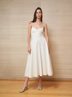 LLC13348_IVORY Dresses Camilla Dress