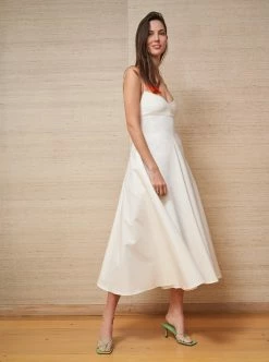 LLC13348_IVORY Dresses Camilla Dress