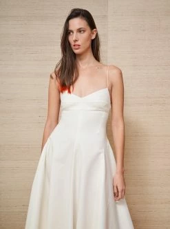 LLC13348_IVORY Dresses Camilla Dress