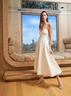 LLC13348_IVORY Dresses Camilla Dress