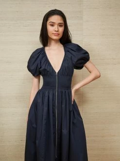 LLC13402_NAVY Dresses Celina Dress