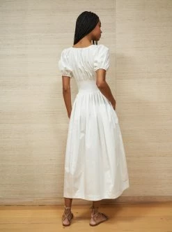 LLC13402_IVORY Dresses Celina Dress