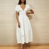LLC13402_IVORY Dresses Celina Dress
