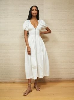 LLC13402_IVORY Dresses Celina Dress