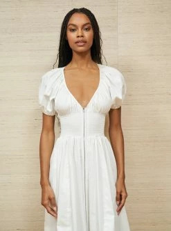 LLC13402_IVORY Dresses Celina Dress