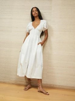 LLC13402_IVORY Dresses Celina Dress