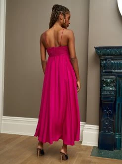 LLC13362_HOT PINK Eliza Dress Dresses