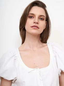 LLC13254_WHITE/WHITE Emma Dress