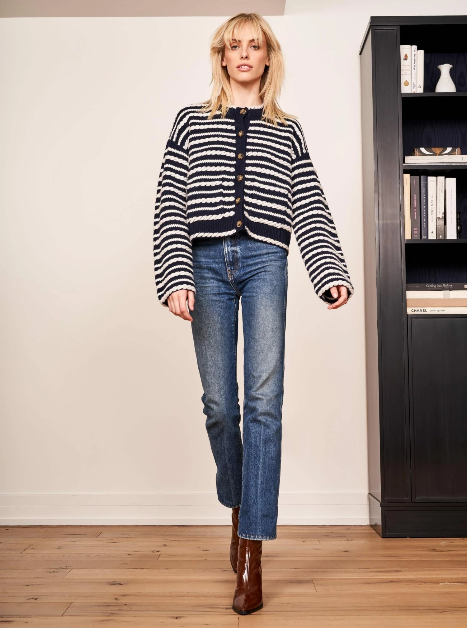 Recurate Gabrielle Cardigan Re-Ligne 9 Recurate Gabrielle Cardigan Re-Ligne