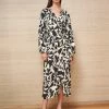 LLC13361_IVORY/BLACK Imogen Dress Dresses