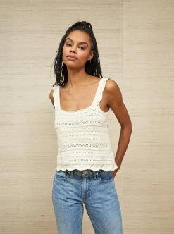 LLC21694_CREAM Knitwear Jane Tank