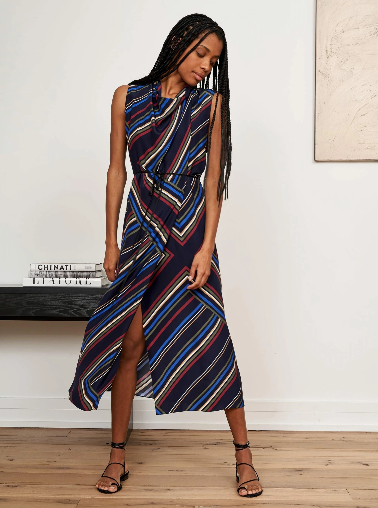 LLC13224_NAVY STRIPE Josephine Dress Dresses 3 LLC13224_NAVY STRIPE Josephine Dress Dresses