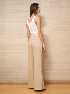 LLC14089_TAN Lizzie Pant Pants