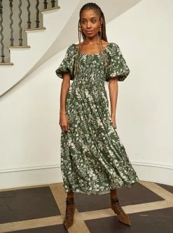 LLC13333_HUNTER/TAN Dresses Lola Dress