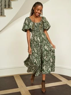 LLC13333_HUNTER/TAN Dresses Lola Dress