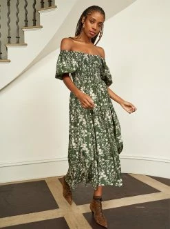 LLC13333_HUNTER/TAN Dresses Lola Dress