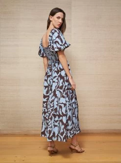 LLC13383_CHOCOLATE/PALE BLUE Dresses Lolita Dress 15 LLC13383_CHOCOLATE/PALE BLUE Dresses Lolita Dress