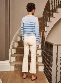 LLC21243_HEATHERED LIGHT BLUE/ SKY Mini Marin Cardigan