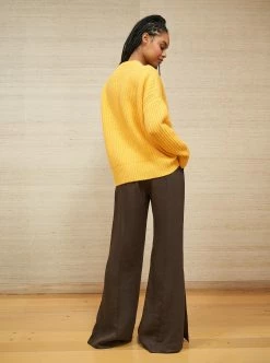 LLC21213_MARIGOLD Toujours Sweater Monogram