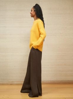 LLC21213_MARIGOLD Toujours Sweater Monogram