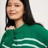 LLC21490_KELLY GREEN/LT. BLUE Monogram Marin Sweater