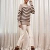 LLC21490_TAN/DARK BROWN Monogram Marin Sweater