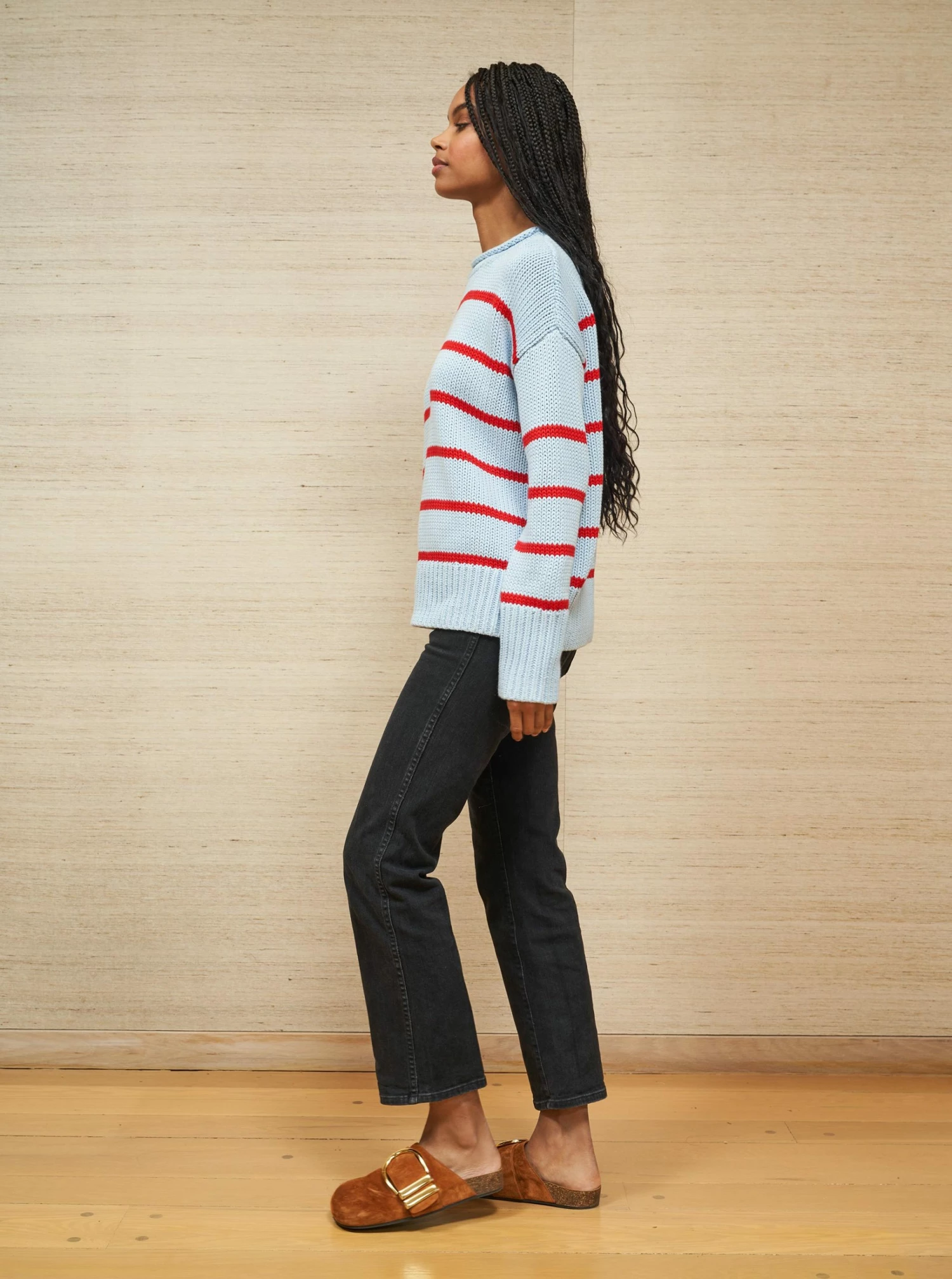 LLC21524_SKY/POPPY Marina Sweater Monogram 8 LLC21524_SKY/POPPY Marina Sweater Monogram