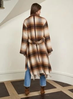 LLC16026 _CHOCOLATE/OAT/RUST Outerwear Mercer Coat 16 LLC16026 _CHOCOLATE/OAT/RUST Outerwear Mercer Coat