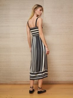 LLC13355_BLACK/IVORY Mia Dress Dresses 11 LLC13355_BLACK/IVORY Mia Dress Dresses